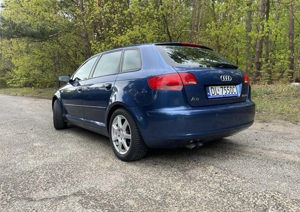 Audi A3 cena 13900 przebieg: 285000, rok produkcji 2005 z Legnica małe 29